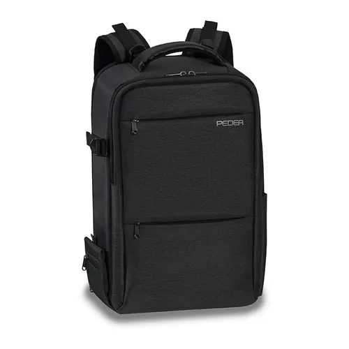 DSLR Kamerarucksack schwarz Fotorucksack variable Inneneinteilung + Regenschutz