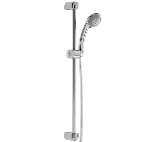 Herzbach Brausegarnitur Duo Modena 60 cm 600 Brausestange Duschstange Handbrause