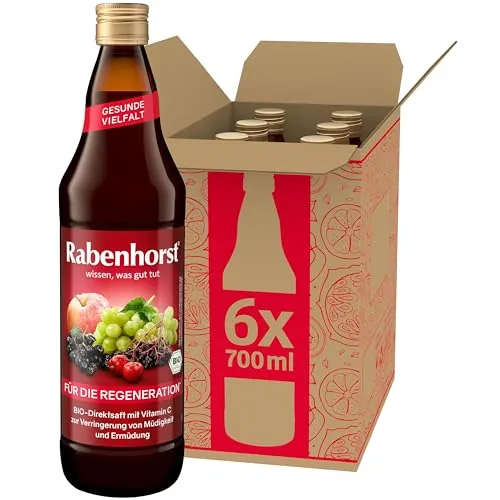 RABENHORST Für die Regeneration BIO 6er Pack (6 x 700 ml)