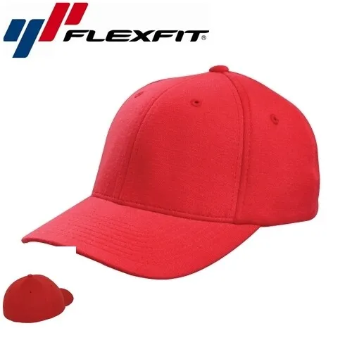 Flexfit Jersey Classic Baseball Cap L/XL Rot
