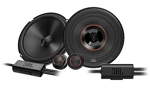 JBL Club3 64C 2-Wege Lautsprecher Komponentensystem - Car-HiFi-Lautsprecher mit 360 Watt Leistung, ideal für kraftvollen Sound und klare Höhen in jedem Fahrzeug.