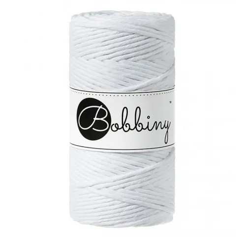 Bobbiny Bobbiny 3 mm Makramee Garn Regular 100 m Häkelwolle, 100 m (3 mm Baumwoll-Kordel), 320 g
