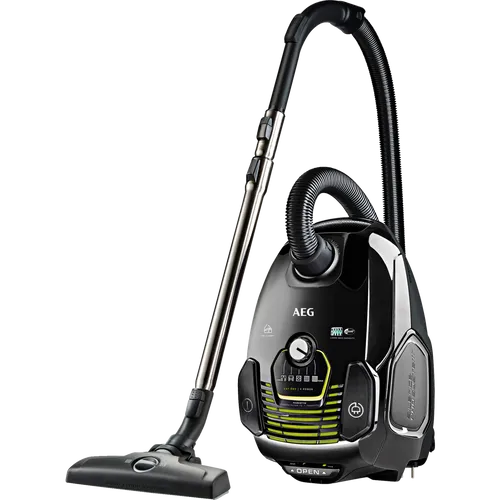 AEG Bodenstaubsauger VX7-2-ÖKOX - 650 W, geräuscharm und nachhaltig mit 12 m Reichweite und PARKETTO PRO Hartbodendüse