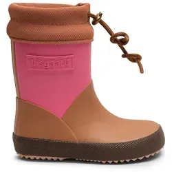 Bisgaard Kid's Nordic Gummistiefel 33 - Braun - Wasserdichte Gummistiefel mit verschließbarem Rand, ideal für Freizeitaktivitäten. Größe 33, perfekt für kleine Abenteurer!