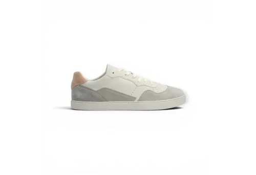 Produktbild Groundies Barfussschuhe Sneaker Nova GS1 (Zero Drop, Veloursleder) grau/pink Damen, Größe Euro (US): 37 (6)