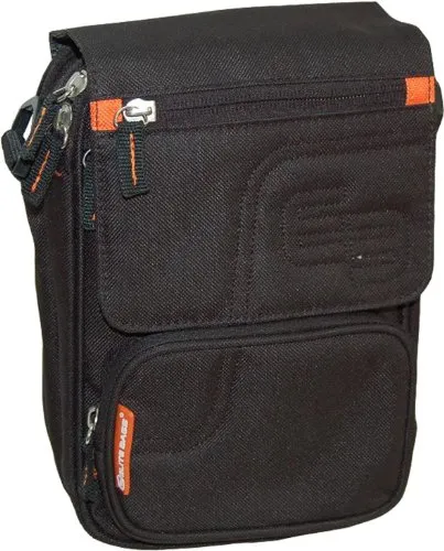 Elite Bags, Diabetikertasche, Isotherme Umhängetasche, Schwarz und Orange, FIT´S