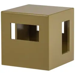 Modern Couchtisch - MDF Honiggelb - Eleganter Couchtisch aus MDF in honiggelber Farbe, ideal für stilvolle Wohnzimmer. Er bietet eine praktische Ablagefläche und setzt durch sein modernes Design attraktive Akzente.