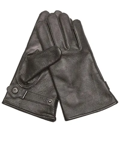 MIL-TEC BW Lederhandschuhe gefüttert, Schwarz, XXL/11 - BGS & GSG 9 - Hoher Tragekomfort mit Lederfingerhandschuhen, ideal für den Einsatz bei kaltem Wetter dank der warmen Fütterung.