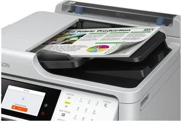 Epson WorkForcePro WF-M5899DWF Multifunktionsdrucker - Multifunktionsdrucker für A4, 4-in-1 mit bis zu 25 s/w Seiten pro Minute, automatischem Duplexdruck und 10,9 cm Touchscreen für einfache Bedienung. Ideal für Büroanwendungen.