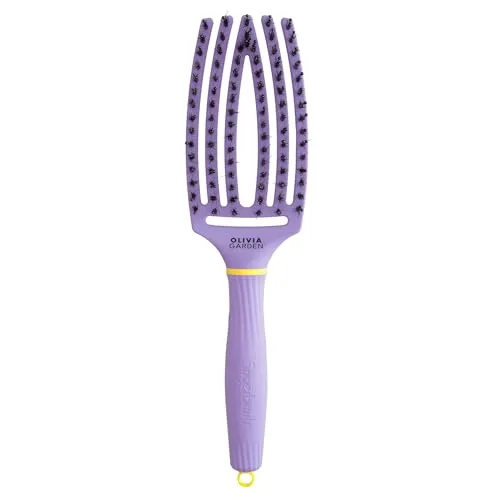 Olivia Garden Fingerbrush Combo Medium Snuggle Purple
