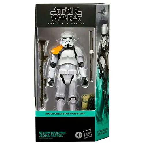 Star Wars Black Series Actionfigur, Jedah Patrol, Stormtrooper Star Wars 2022, The Black Series 15,2 cm Actionfigur Rogue One Stormtrooper Jedha Patrol Movie Spin-off Hasbro Trooper