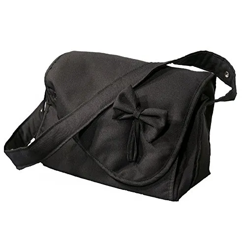 EICHHORN Kinderawgen Wickeltasche inklusive Wickelunterlage - Schwarz