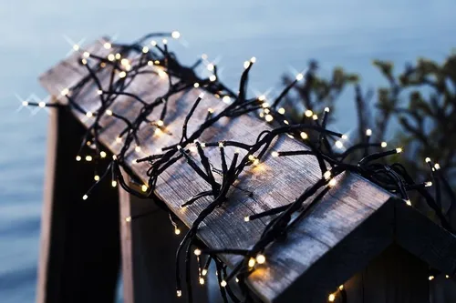 Sirius Home A/S Systemlichterkette Top-Line Cluster Lights - warmweiß - Lichterkette für individuelle Weihnachtsdekoration, erweiterbar bis zu 2000 LEDs, ideal für Garten und Haus, ohne Transformator.