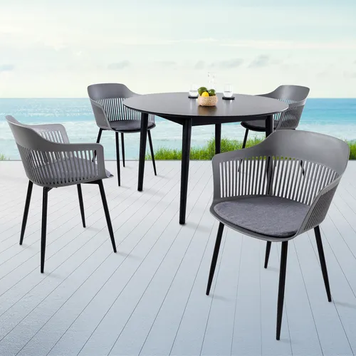riess-ambiente Stuhl AIRE grau