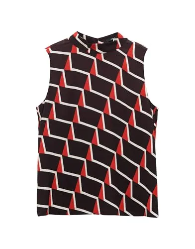 someday Damen Blusentop ZHANA URBAN | Schimmernde Viskose in Plum, Größe 38 - Blusen & Tuniken für Damen, hochwertiges Blusentop aus ECOVERO Viskose für hohen Tragekomfort und stilvollen Casual Look.