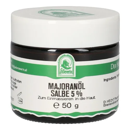 MAJORANÖL Salbe 5% 50 g von HECHT Pharma