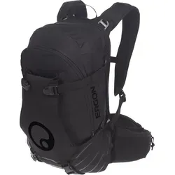 Ergon Rucksack BA3 E Protect, schwarz - Unisex Fahrrad Rucksack mit innovativem Schutzsystem, ideal für Radfahrer und Outdoor-Enthusiasten