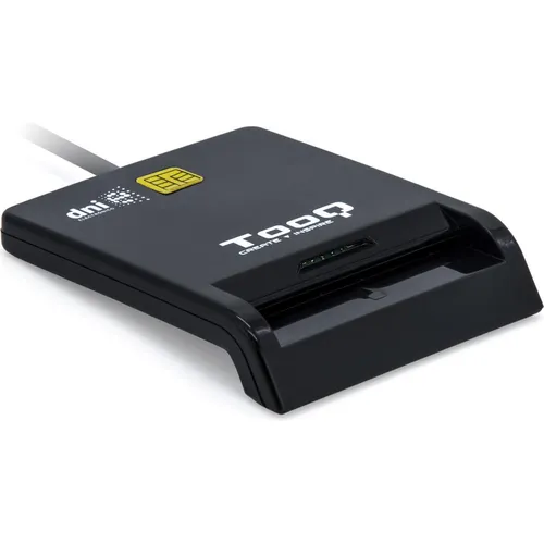 Tooq Technology Lector De Tarjetas Externo Tqr-211b Dnie Sim USB-C Negro (USB 2.0) (TQR-211B)