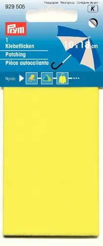 Nylon Flicken gelb 6,5 x 14 cm selbstklebend Prym 929505
