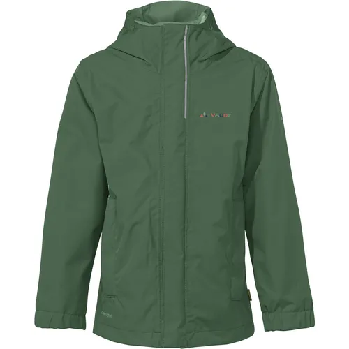 VAUDE Unisex Kinder Kids Escape Light IV Jacke, Woodland, 110-116 EU - Funktionsjacke für Kinder, wasserabweisend und leicht verstaubar - ideal für Outdoor-Abenteuer und plötzliche Regenschauer.