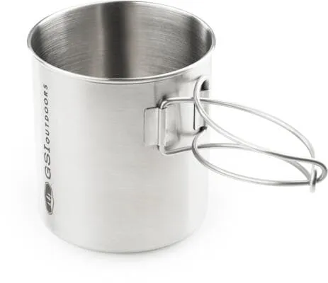 GSI Outdoors Glacier 2-in-1 Topf, Edelstahl, 710ml