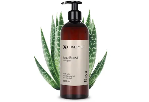 Habys Massageöl REYA Aloe Boost Öl Erfrischende Aloe - Note 500 ml
