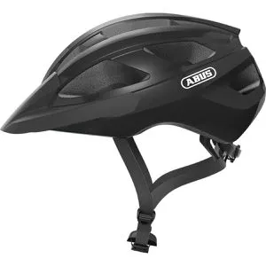 ABUS Rennradhelm Sportive - Einsteiger Fahrradhelm für Damen und Herren Schwarz Glänzend L - Fahrradhelme, sicher und stylisch, ideal für Einsteiger mit optimaler Passform und Belüftung für angenehmen Tragekomfort.