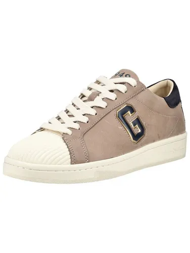 Gant Leder Sneaker in Braun/Grau – Größe 46 EU - Elegante Sneaker aus hochwertigem Leder, ideal für den lässigen Look. Mit Schnürung, runder Schuhspitze und bequemer Gummisohle für optimalen Tragekomfort.