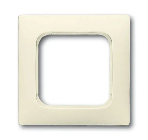 Busch-Jaeger 2511-212K-102 Abdeckrahmen 1-fach, Busch-Duro SI Linear, weiß glänzend