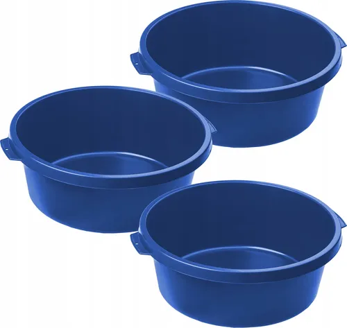 KADAX Mörtelwanne, Baueimer, Mörtelkübel mit Griffen, Mörteleimer aus Kunststoff