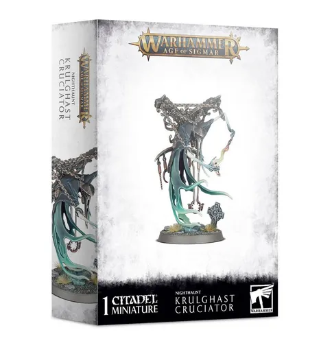 Games Workshop Warhammer AoS - Nighthaunt Krulghast Cruciator, perfektes Geschenk für Tabletop-Fans und kreative Spieleabenteuer