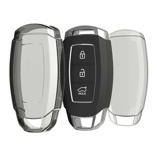 Hülle für Hyundai 3-Tasten Autoschlüssel Keyless Go Autoschlüssel Silikon