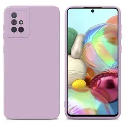 Cadorabo Hülle für Samsung Galaxy A71 4G Schutz Hülle in Rosa TPU Silikon Etui Case Handyhülle