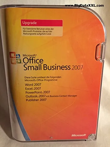 Produktbild Microsoft Office Small Business 2007 Upgrade deutsch