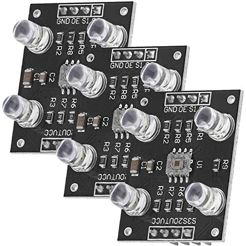 AZDelivery 3 x Farbsensor TCS230 TCS3200 Farben Sensor Modul kompatibel mit Arduino inklusive E-Book!