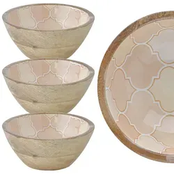 3er Set Schale Schmuckschale Schlüsselschale Kesse -1-