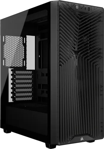 3200D RS Smoke Tower-Gehäuse dunkelgrau mit Tempered Glass - Stylisches ATX Tower-Gehäuse in dunkelgrau mit Tempered Glass. Bietet Platz für 1x 3,5 Zoll und 1x 2,5 Zoll intern. Ideal für einen eleganten und funktionalen PC-Bau.