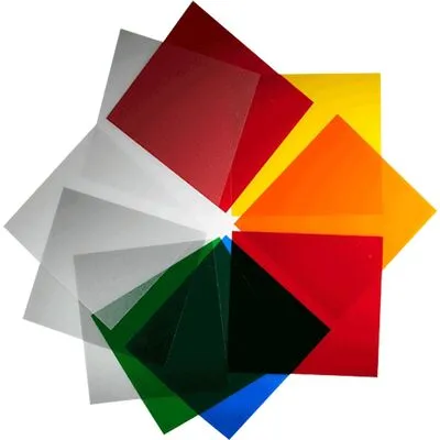 Elinchrom 10 Colour Filter 21cm - Lichttechnik mit 10 kreativen Farbfiltern für beeindruckende Lichtakzente und kreative Fotografie.