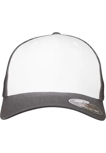 Flexfit Snapback Cap grau L/X - Stylische Snapback Cap in Grau, gefertigt aus 100% Polyester. Ideal für jeden Anlass und sorgt für einen trendigen Look. Perfekte Passform in Größe L/XL.
