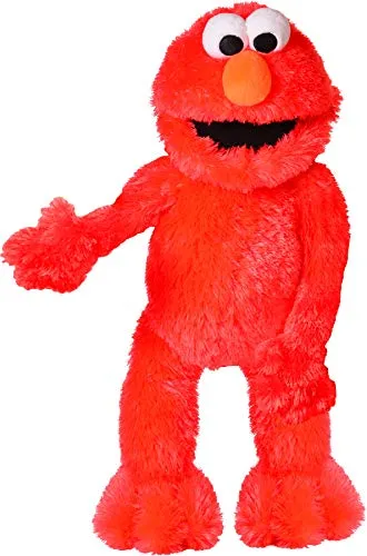 Living Puppets Elmo 45cm - Interaktive Handpuppe aus der Sesamstraße - Handpuppe Elmo (45cm) fördert spielerisch soziale Kompetenzen und Emotionen. Ideal für Kinderzimmer, Kindergarten und Schule.