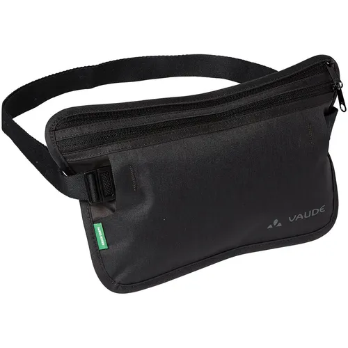 Vaude Big Jackpot Hüfttasche - Größe ONE SIZE, schwarz - Hüfttasche im flach anliegenden Design, ideal für Reisen. Schützt Wertsachen und Dokumente, passt bequem unter die Kleidung.