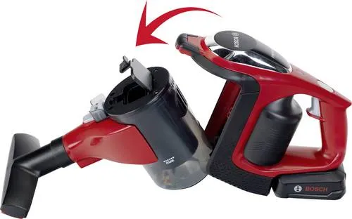 Theo Klein 6808 Bosch Unlimited Staubsauger - Mit Saug- und Soundfunktion, fördert Motorik und macht das Aufräumen zum Spielspaß für Kinder ab 3 Jahren