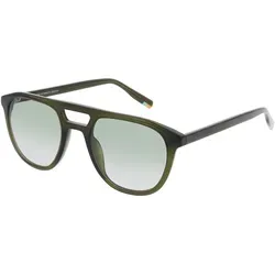 Tom Tailor 676009 Unisex-Sonnenbrille Vollrand Pilot Kunststoff-Gestell, Grün