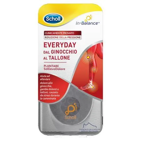 Everyday Knee to Heel Footbed Pain Relief Scholl GrÃ¶ÃŸe L
