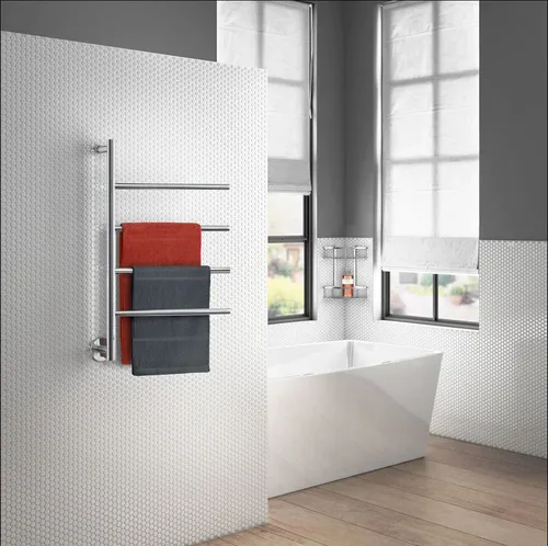 Smedbo Dry Handtuchwärmer mit 4 schwenkbaren Armen von Smedbo