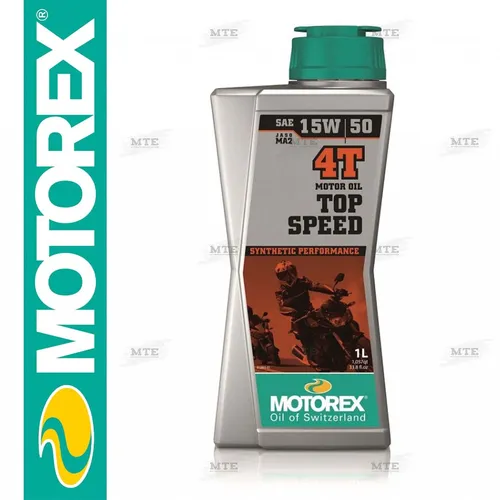 Motorex TOP SPEED 4T SAE 15W/50 1l Motoröl synthetisch JASO MA2 15W50 topspeed