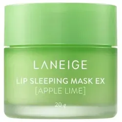 LANEIGE Lip Sleeping Mask Apple Lime 20 g - Lippenpflege: Intensive Feuchtigkeitskur mit fruchtigem Duft nach Apfel & Limette, entfernt abgestorbene Hautzellen für weiche, pralle Lippen am Morgen.