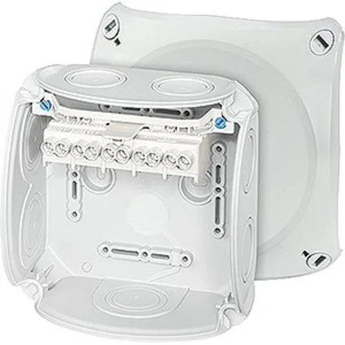 Hensel DK0606G Kabelabzweigkasten IP66 130x130x77 m. Klemme