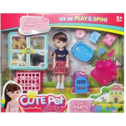 Swede Puppe mit Tieren (47391070)