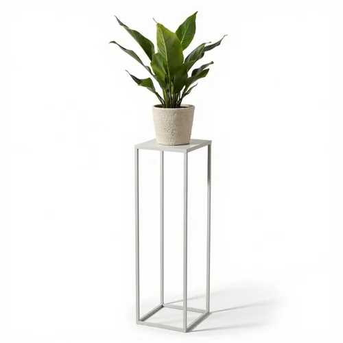 FRAMADO, Pflanzenständer Ferro, Blumenständer Metall, Regal für Zimmerblumen